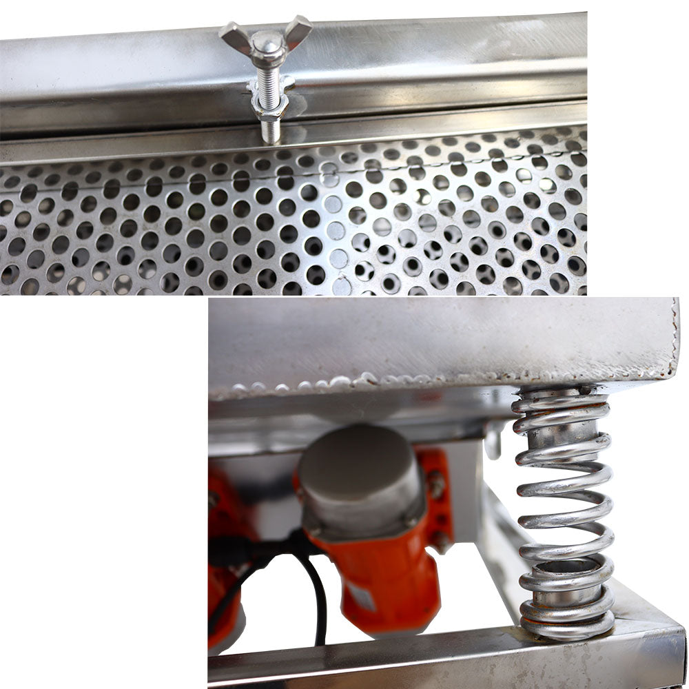 110V Full Stainless Steel Linear Vibrating Screen