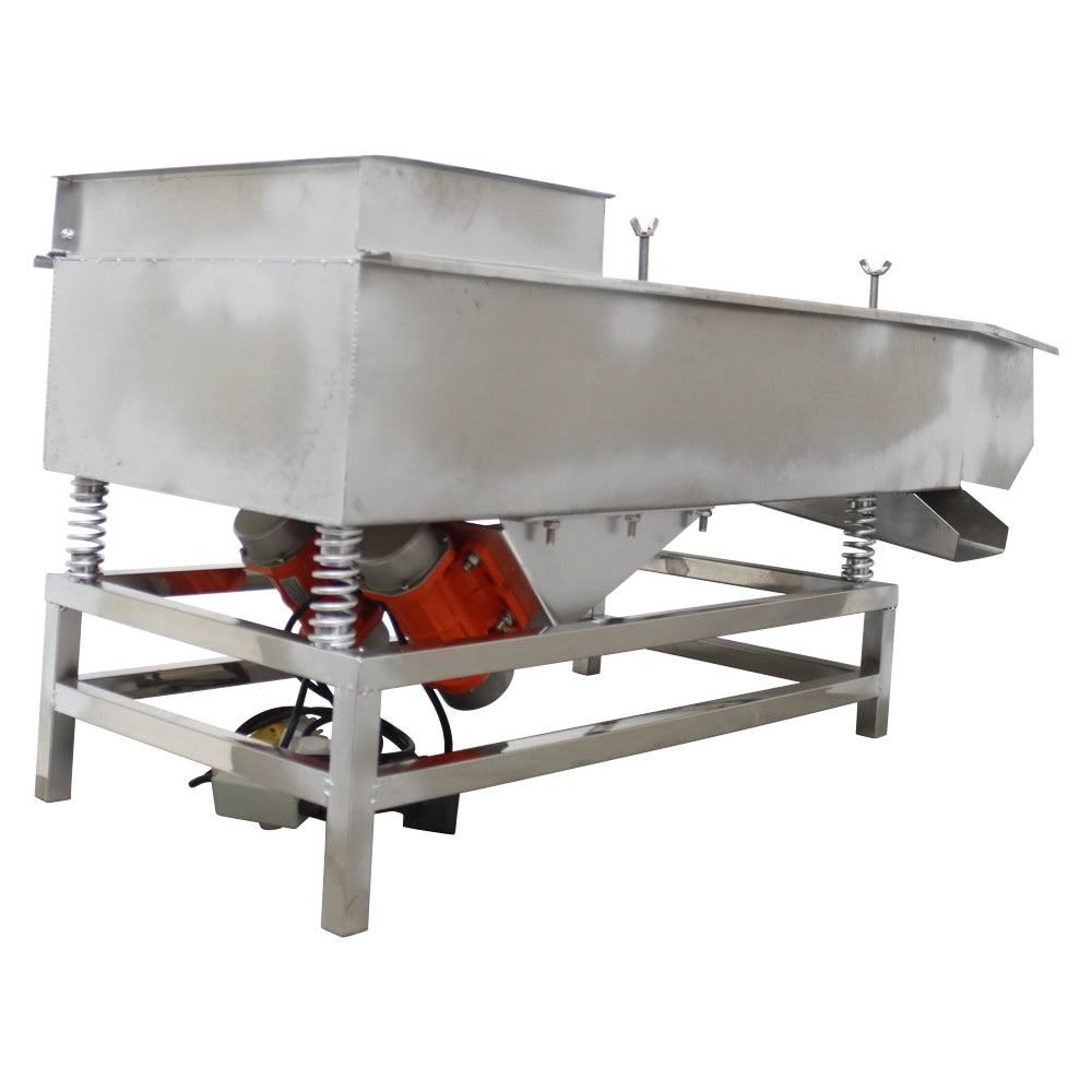 110V Full Stainless Steel Linear Vibrating Screen