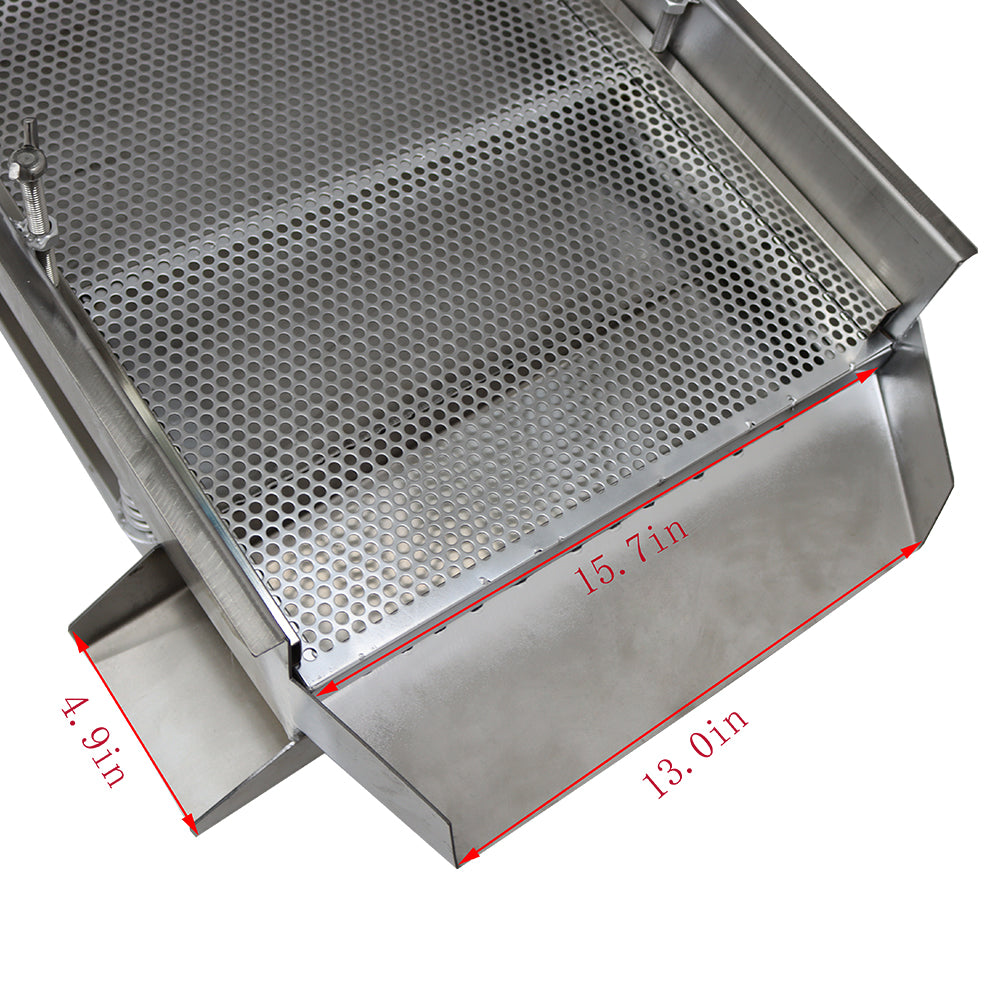 110V Full Stainless Steel Linear Vibrating Screen (JG40-95,4mm)