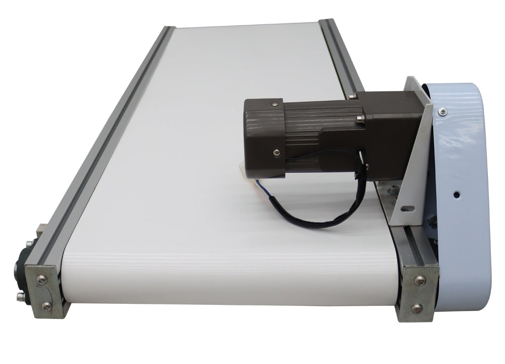 110V 1.2m White PVC Belt Conveyor