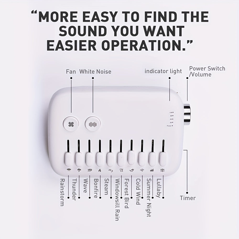 Mini White Noise Machine- HMT20WN