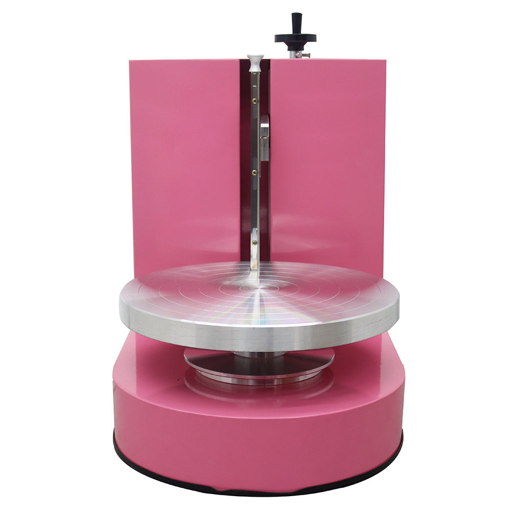 Pink Cake Cream Spreading Coating Smearing Machine