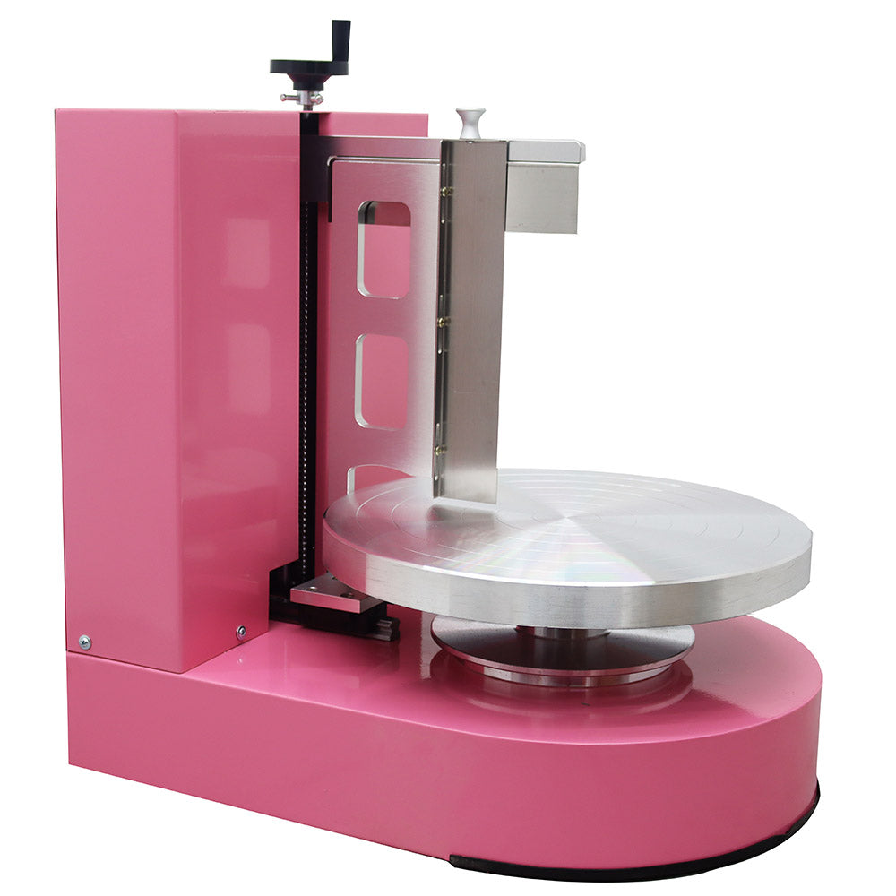 Pink Cake Cream Spreading Coating Smearing Machine