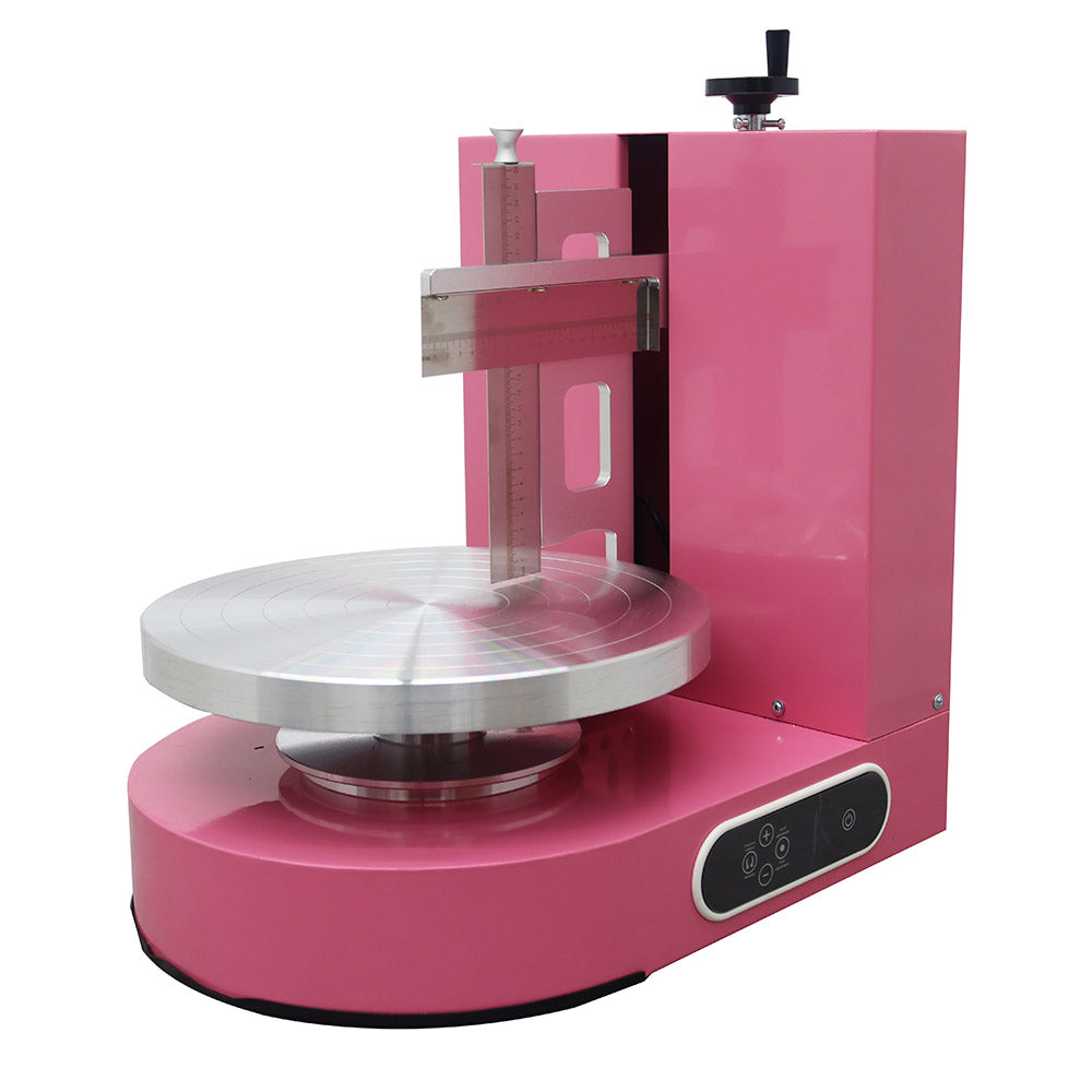 Pink Cake Cream Spreading Coating Smearing Machine