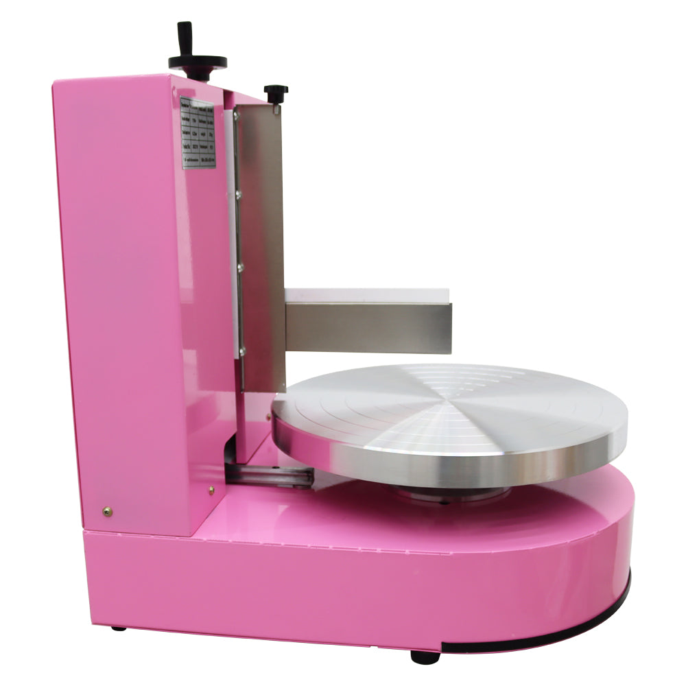 Pink Cake Cream Spreading Coating Smearing Machine