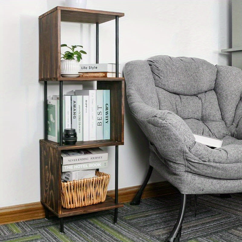 Bamboo Wooden Bookshelf - M2NK