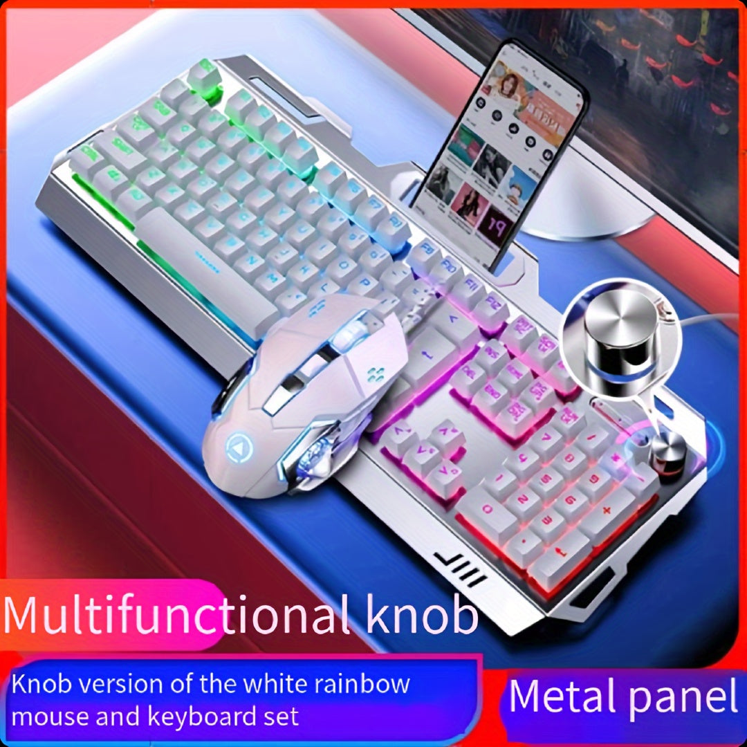 Wired Gaming Keyboard Mouse Set- HMT17KM