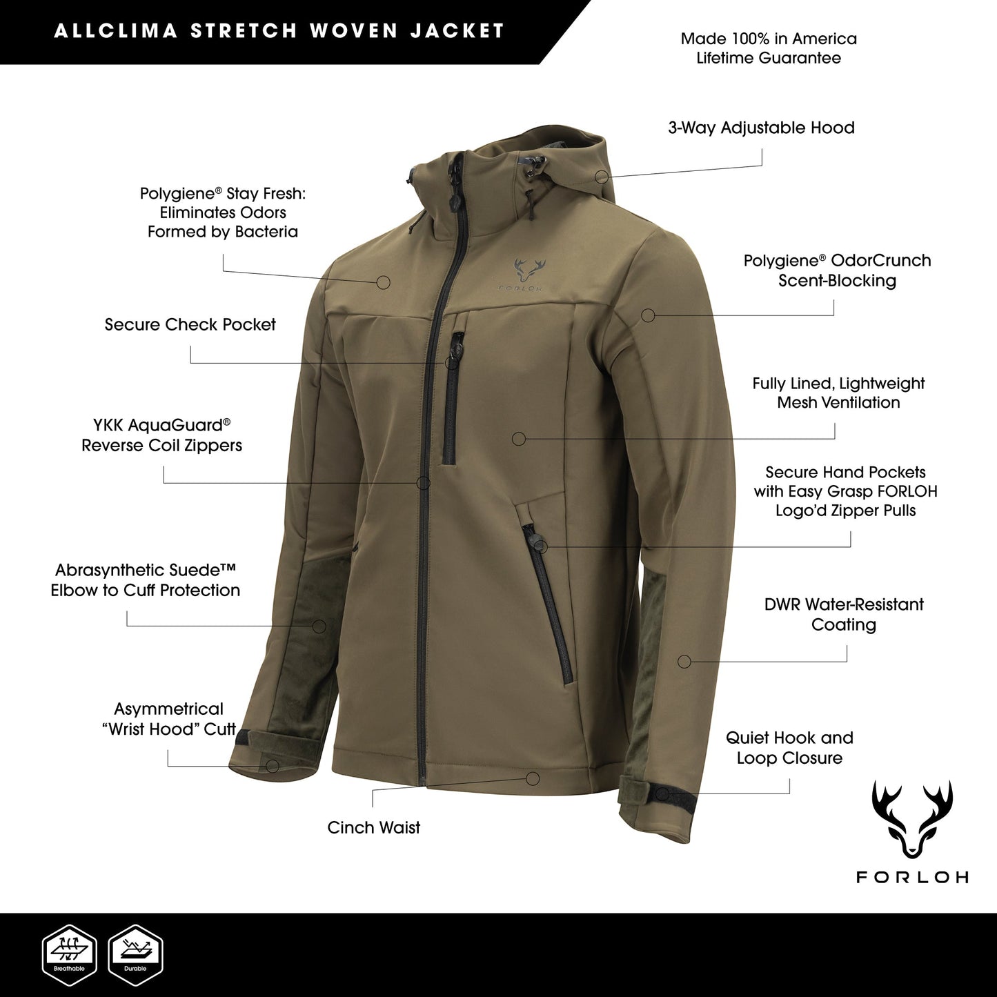 Men's AllClima Stretch Woven Jacket