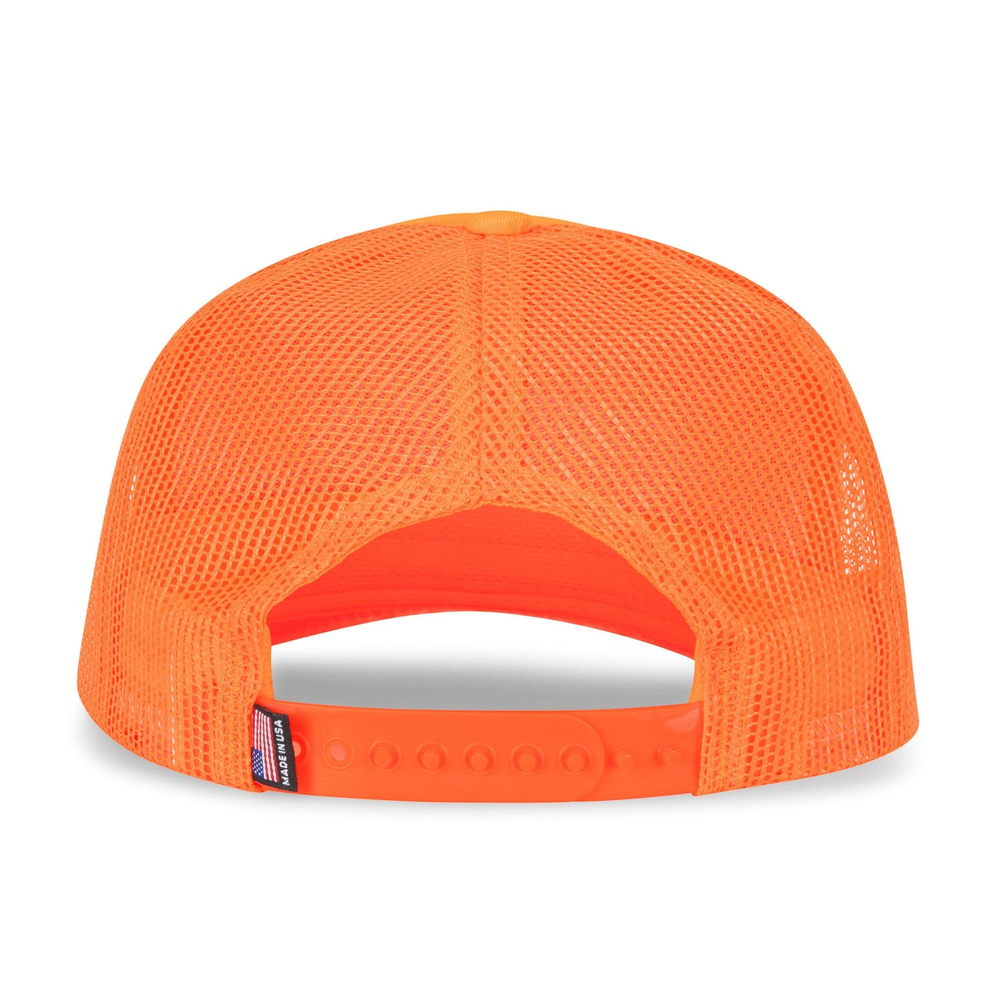 Blaze Orange Hunting Patch Mesh Hat