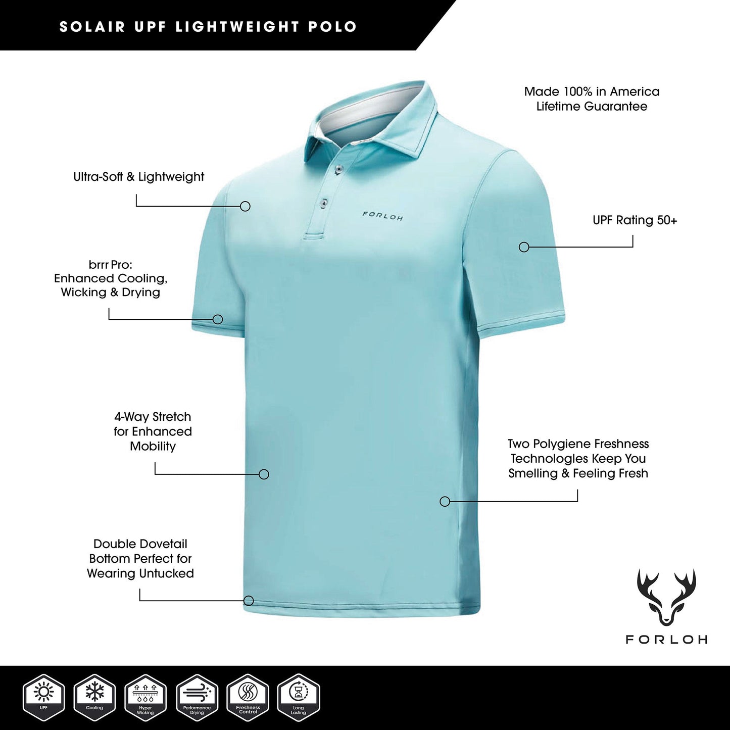 SolAir UPF Polo Shirt