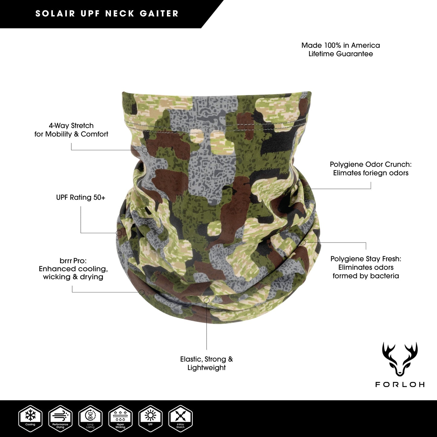 SolAir Lightweight Neck Gaiter