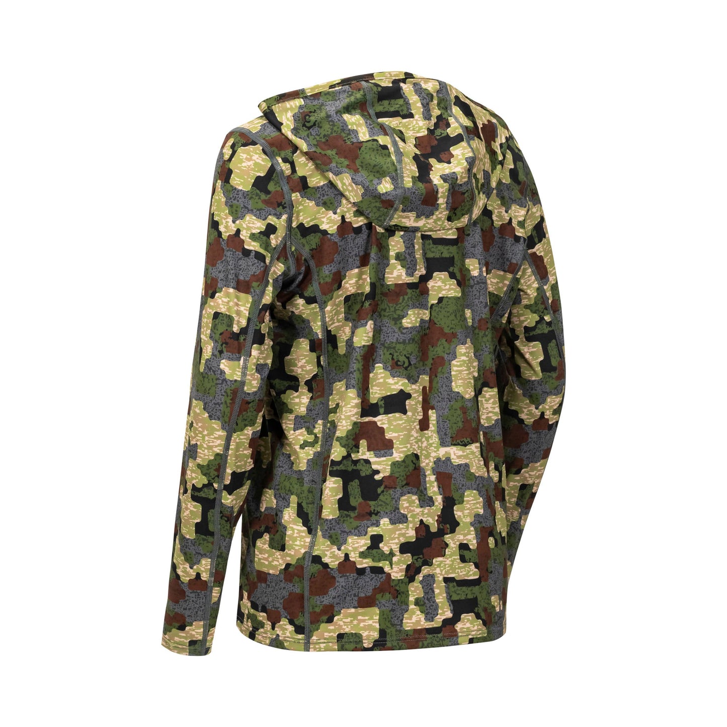 Youth SolAir UPF Hooded Long Sleeve Shirt