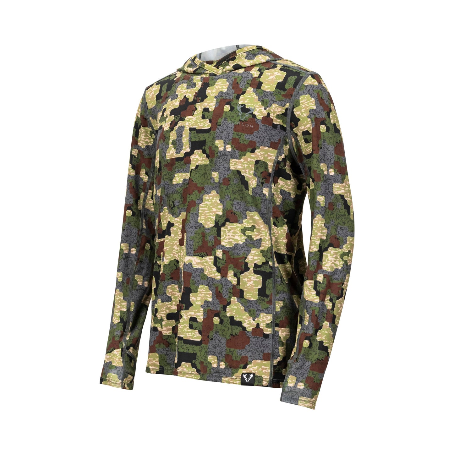 Youth SolAir UPF Hooded Long Sleeve Shirt