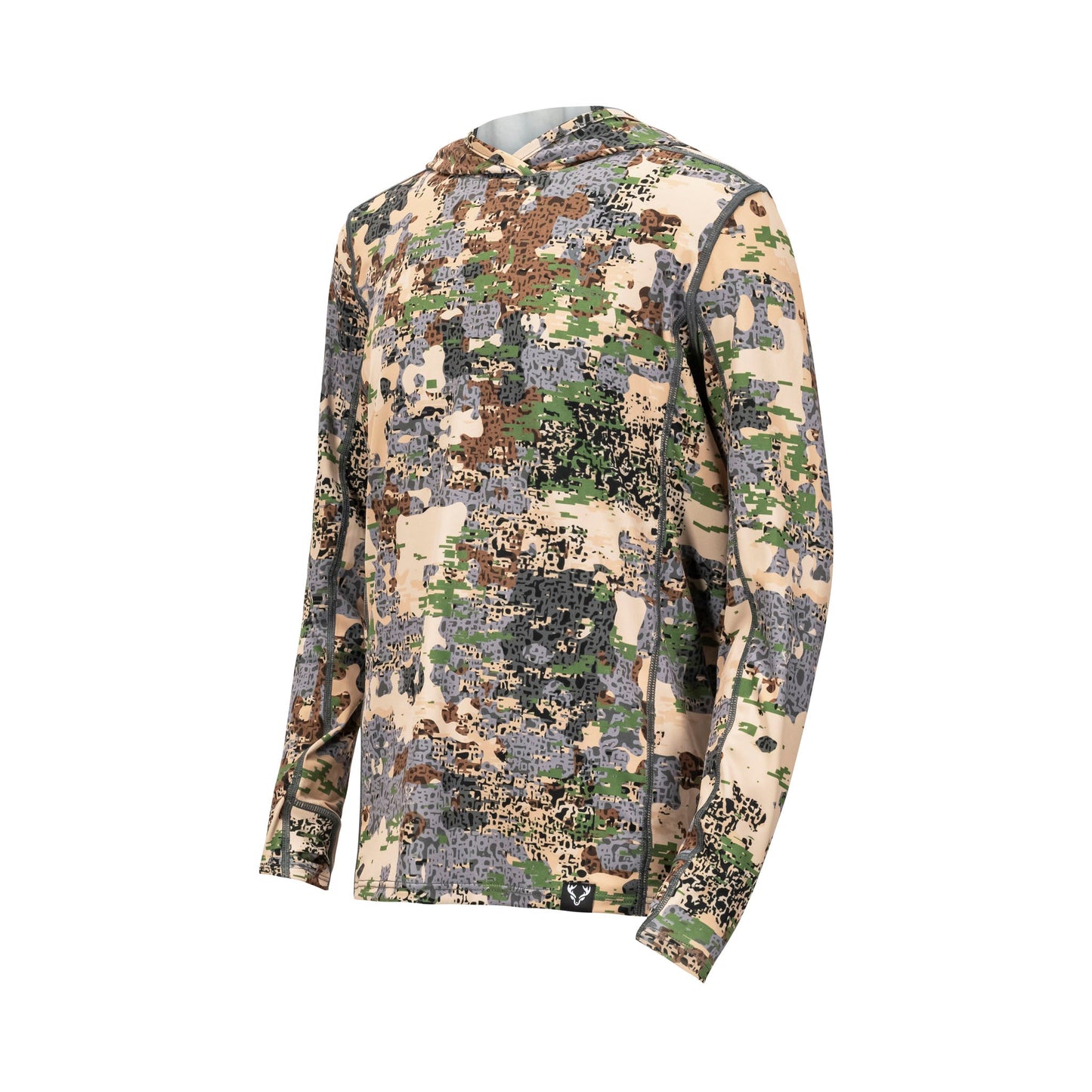Youth SolAir UPF Hooded Long Sleeve Shirt