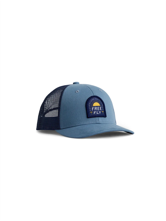 Adventure Outfitters Trucker Hat - Blue Fog