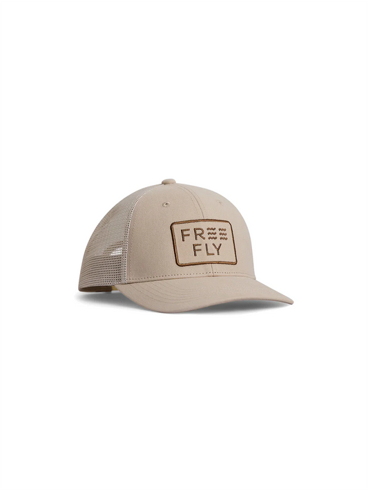 Wave Trucker Hat - Stone