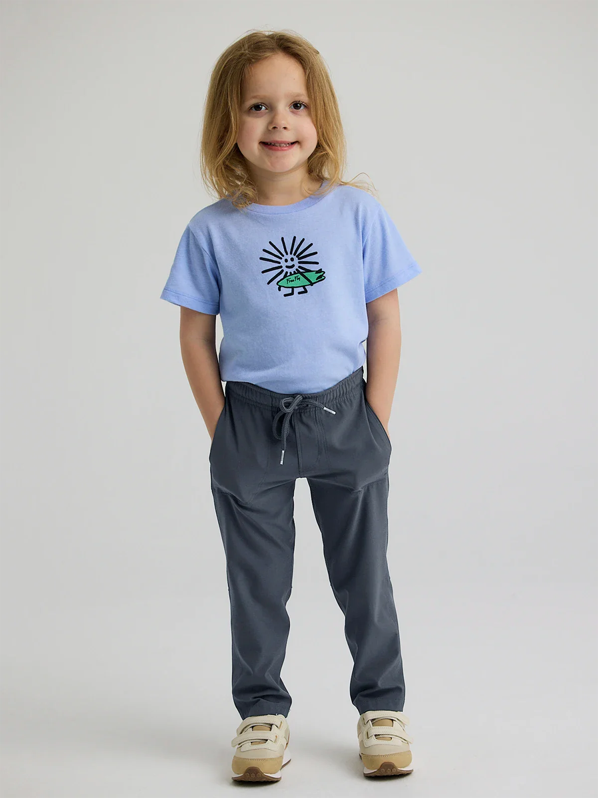 Toddler Breeze Pant - Storm Cloud