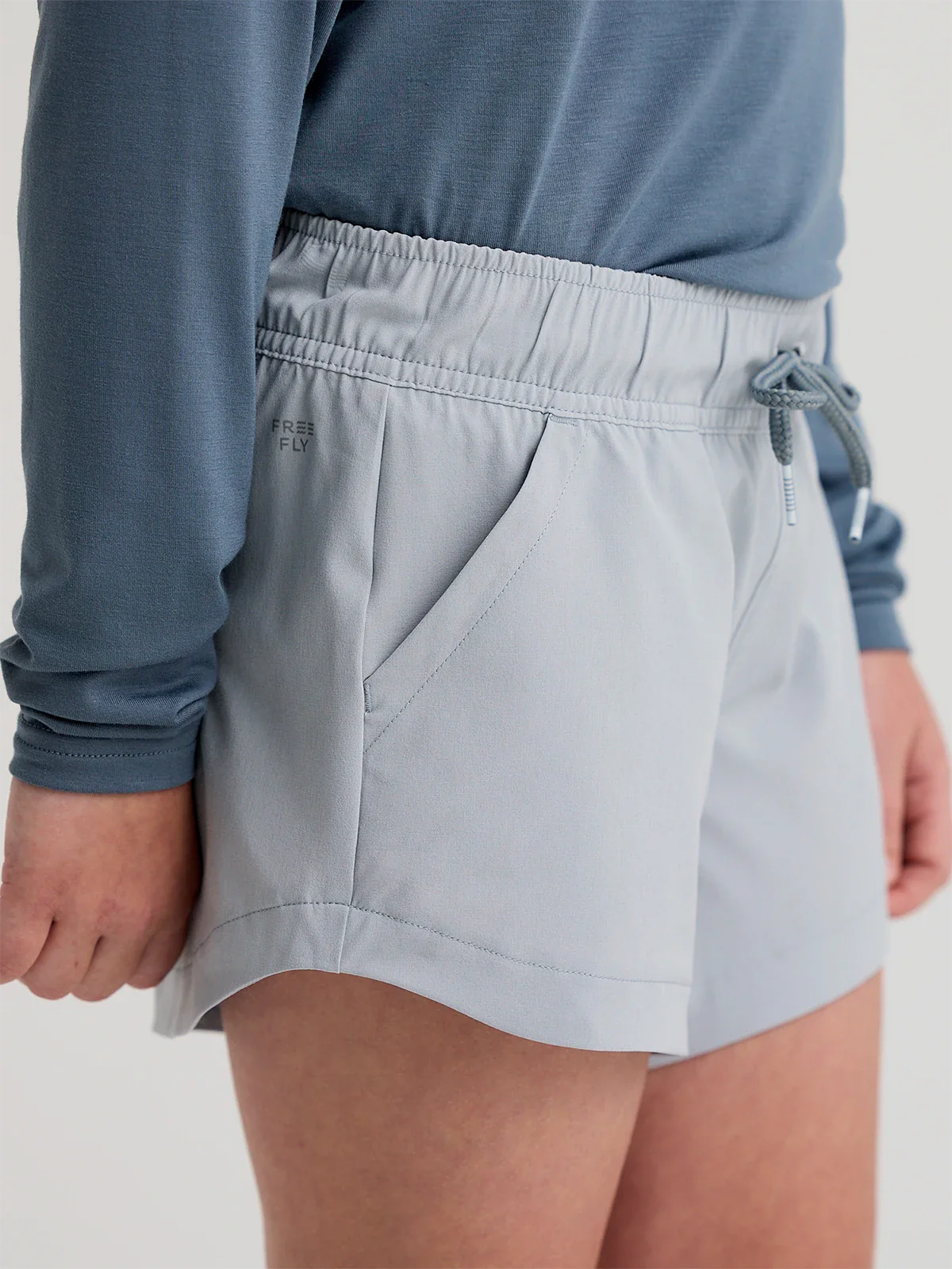 Girls' Pull-On Breeze Short - Aspen Grey