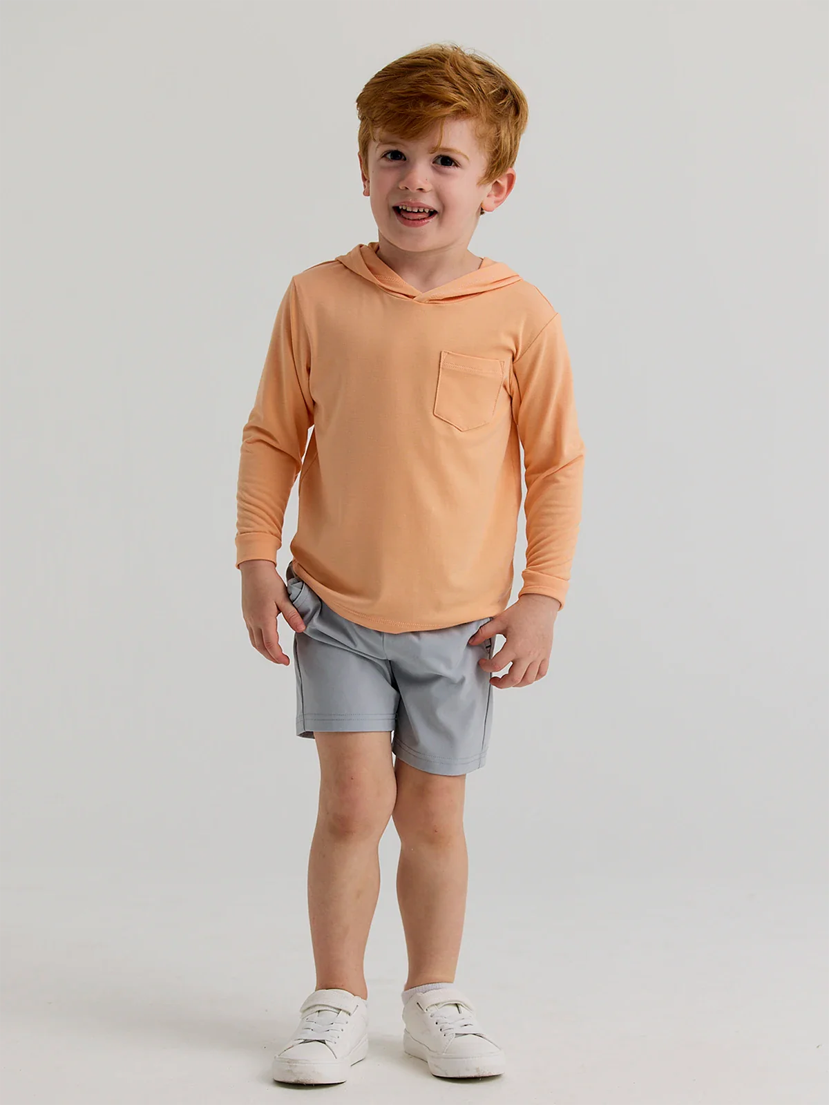 Toddler Breeze Short - Aspen Grey