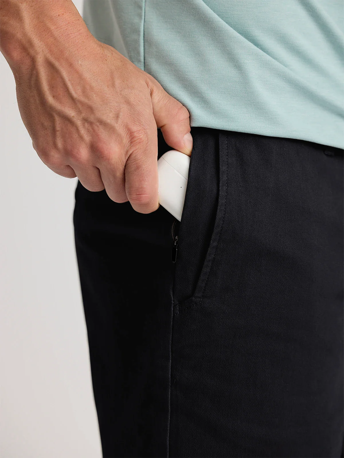 Men's Anchor Chino Short - Black