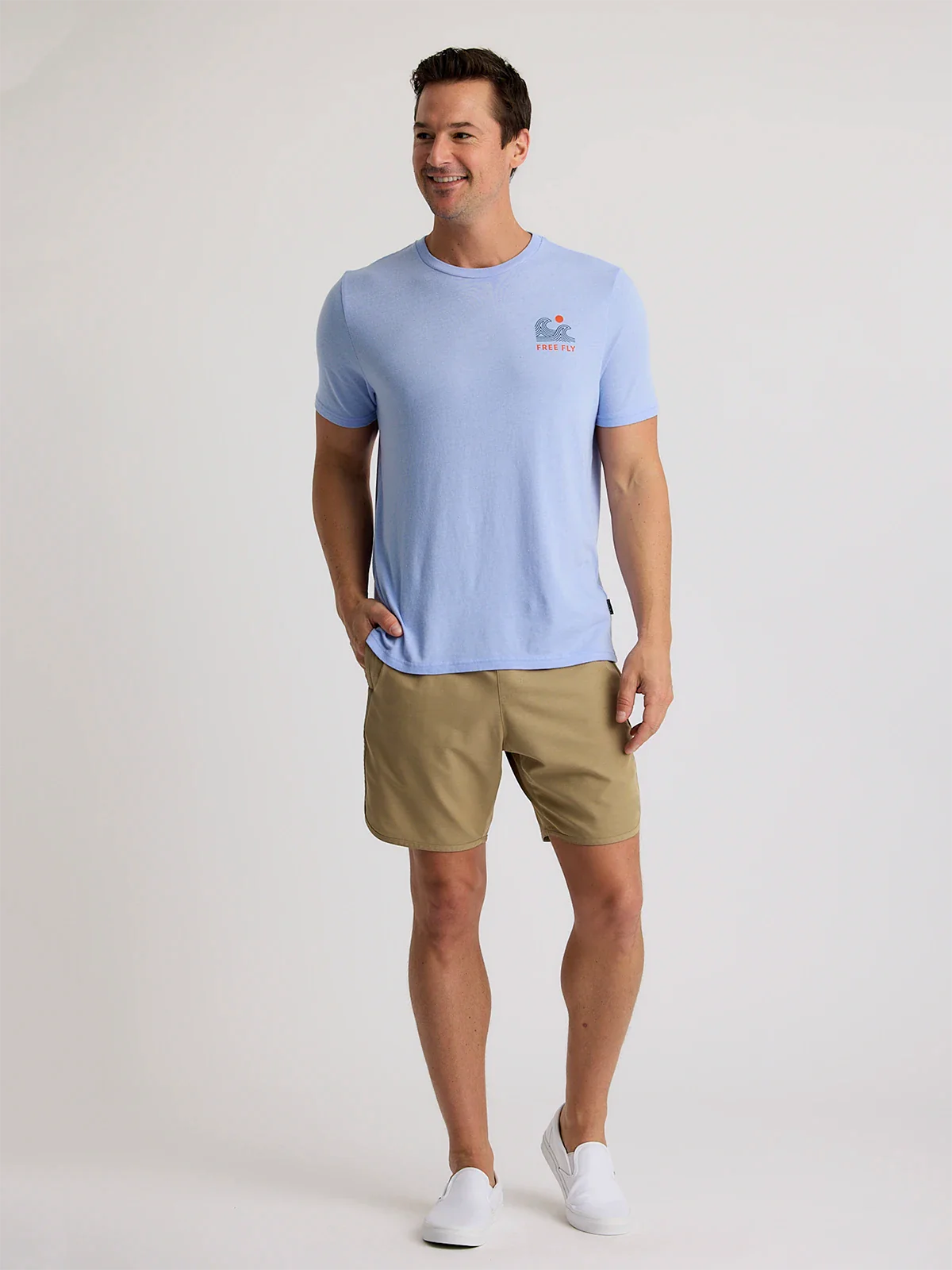 Beach Access Tee - Heather Lavender