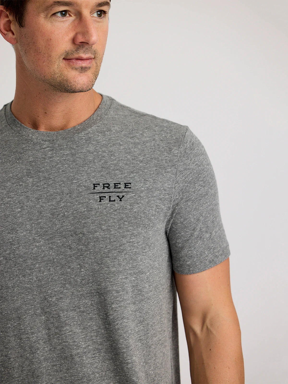 Wild Caught Tee - Heather Grey