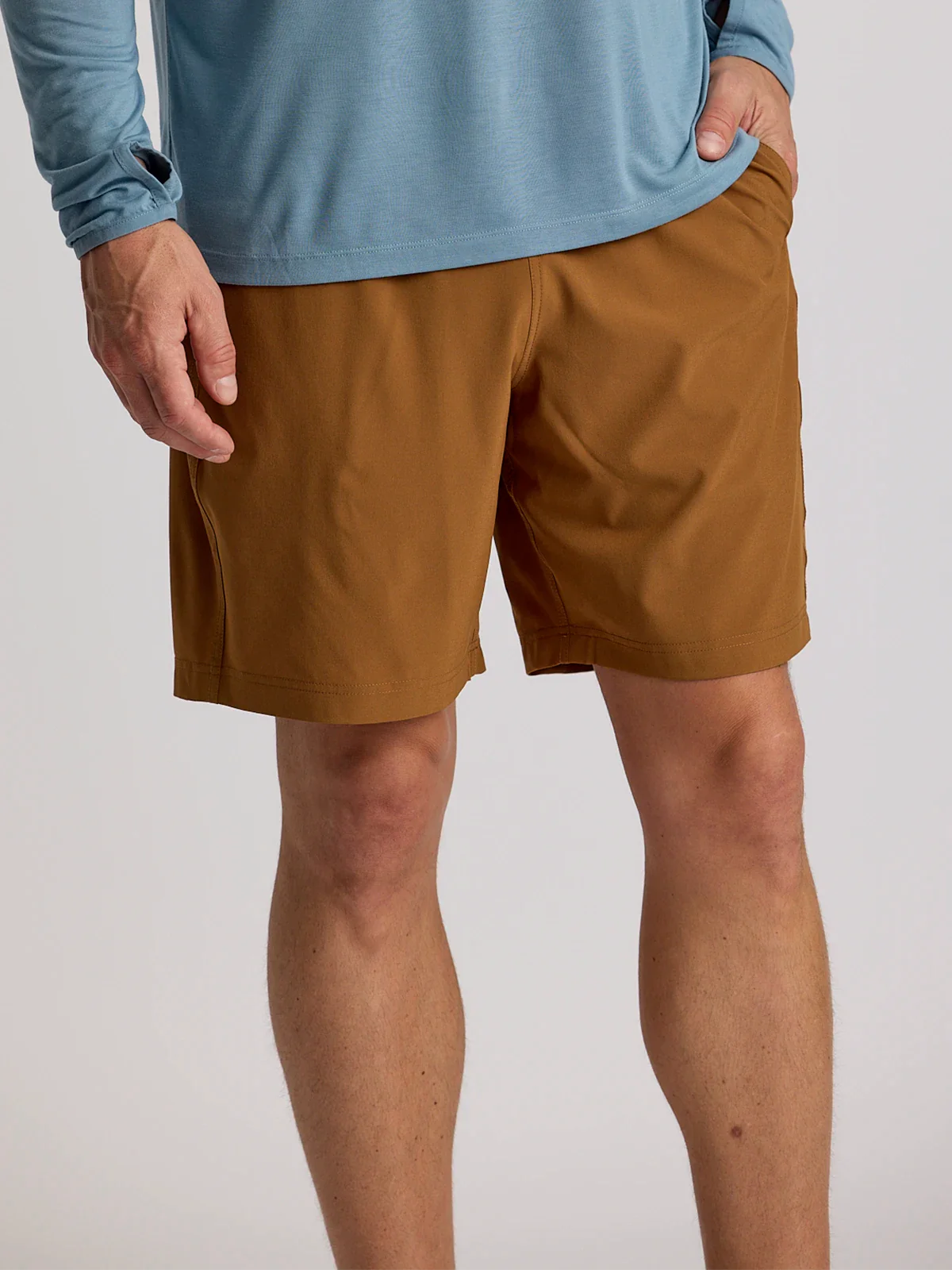 Men's Breeze Short – 8" - Russet