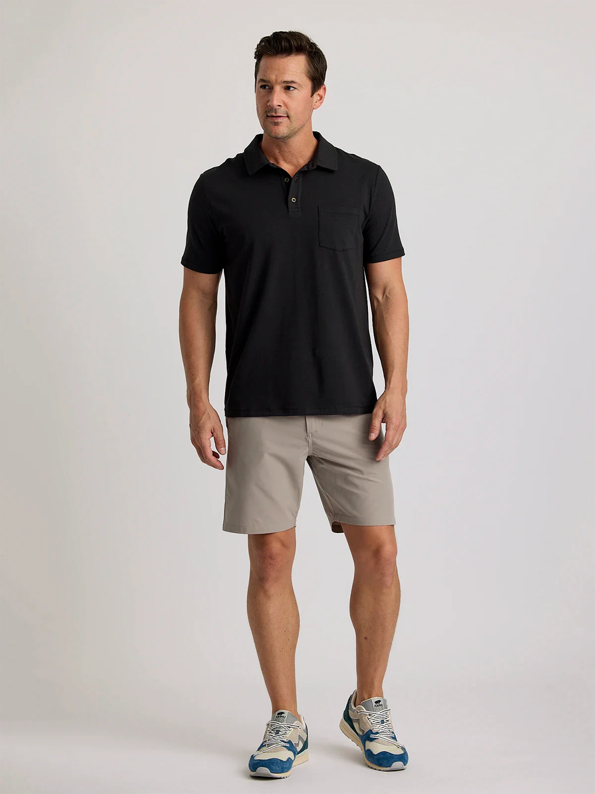 Men's Bamboo Current Polo - Black