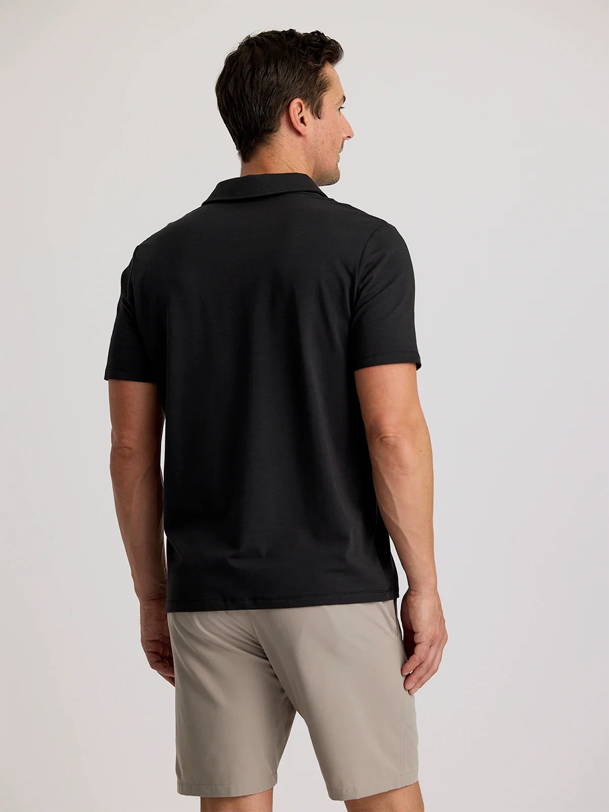 Men's Bamboo Current Polo - Black