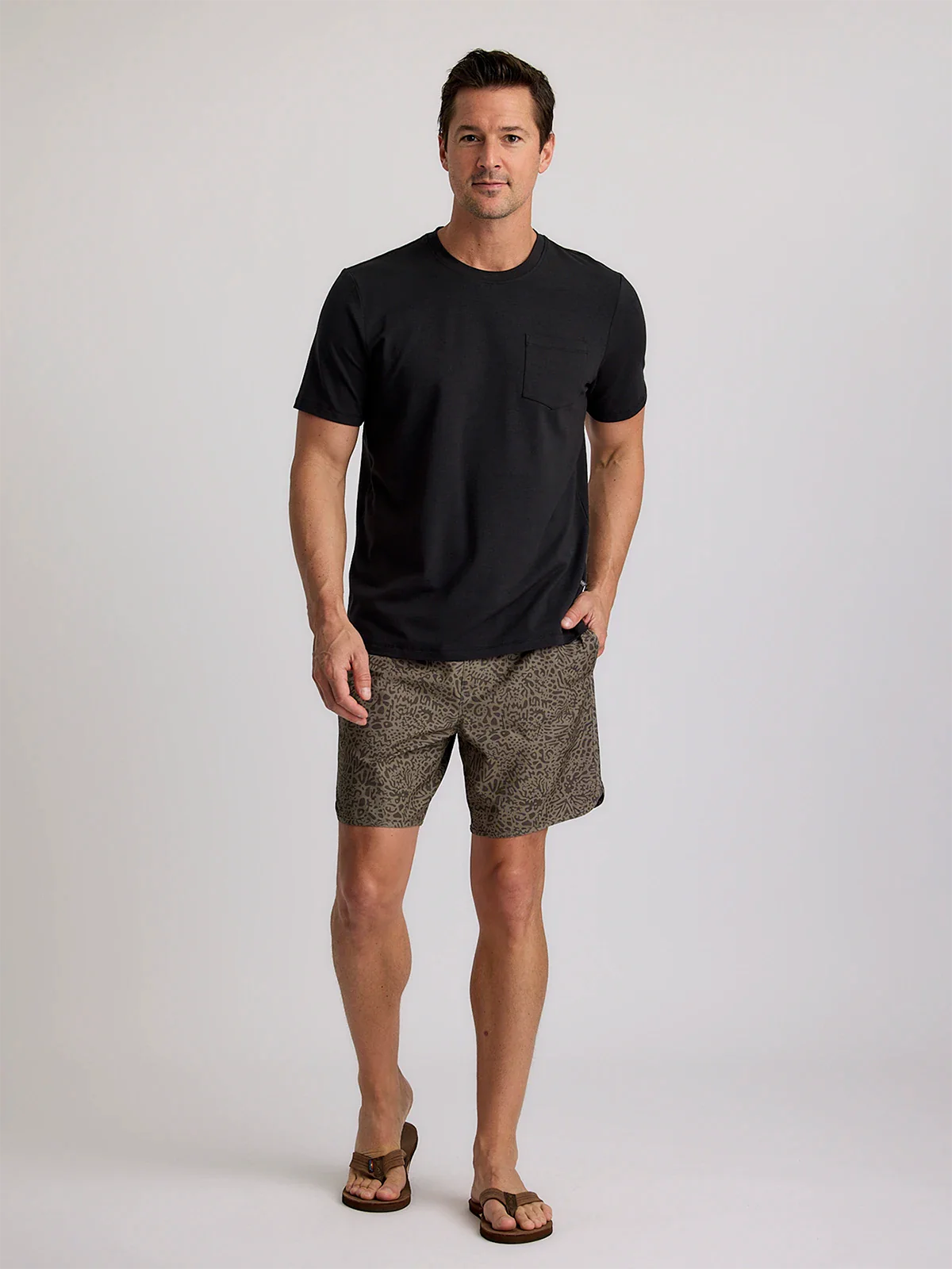 Men's Bamboo Current Pocket Tee - Black