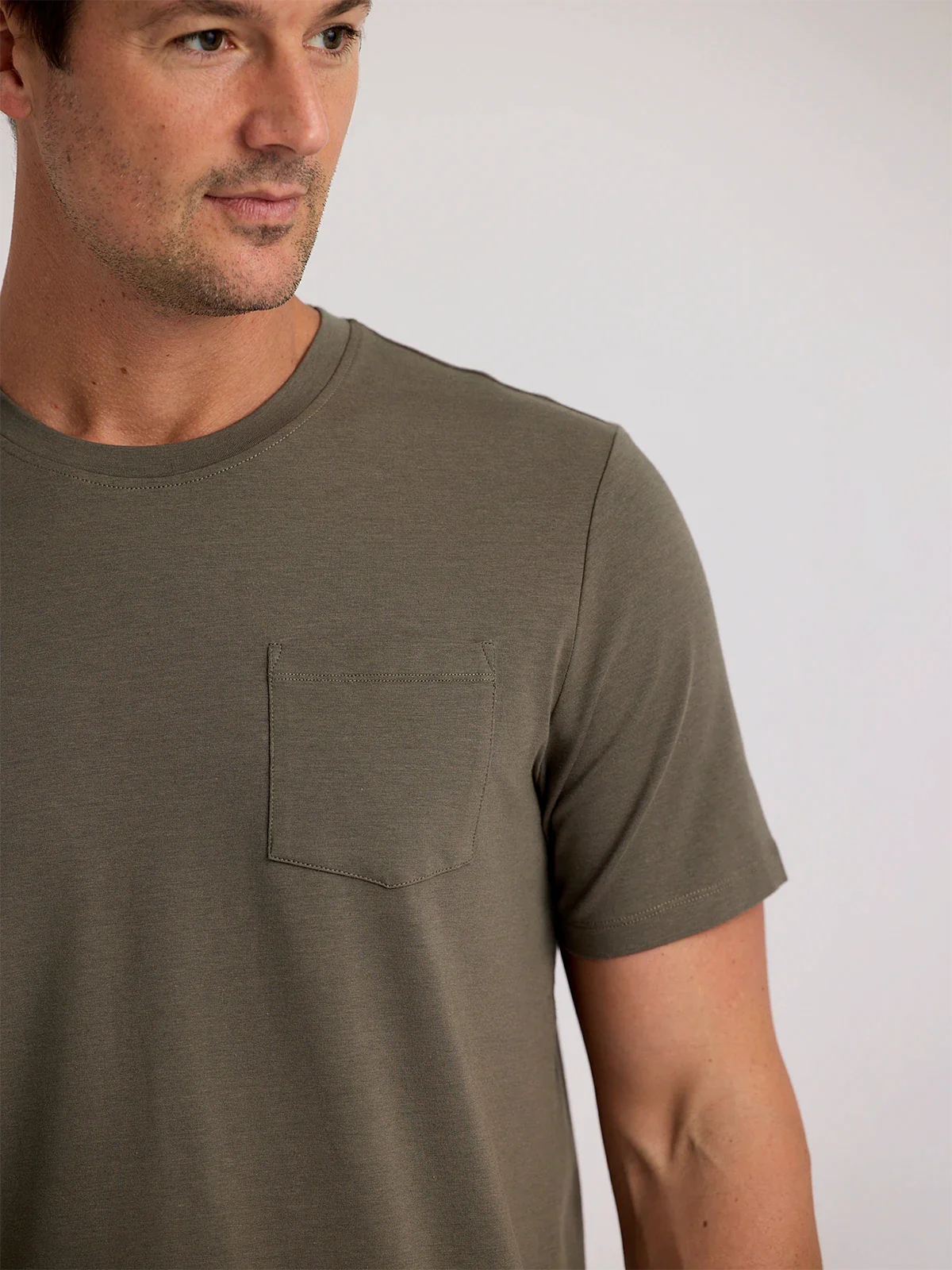 Men's Bamboo Current Pocket Tee - Fatigue