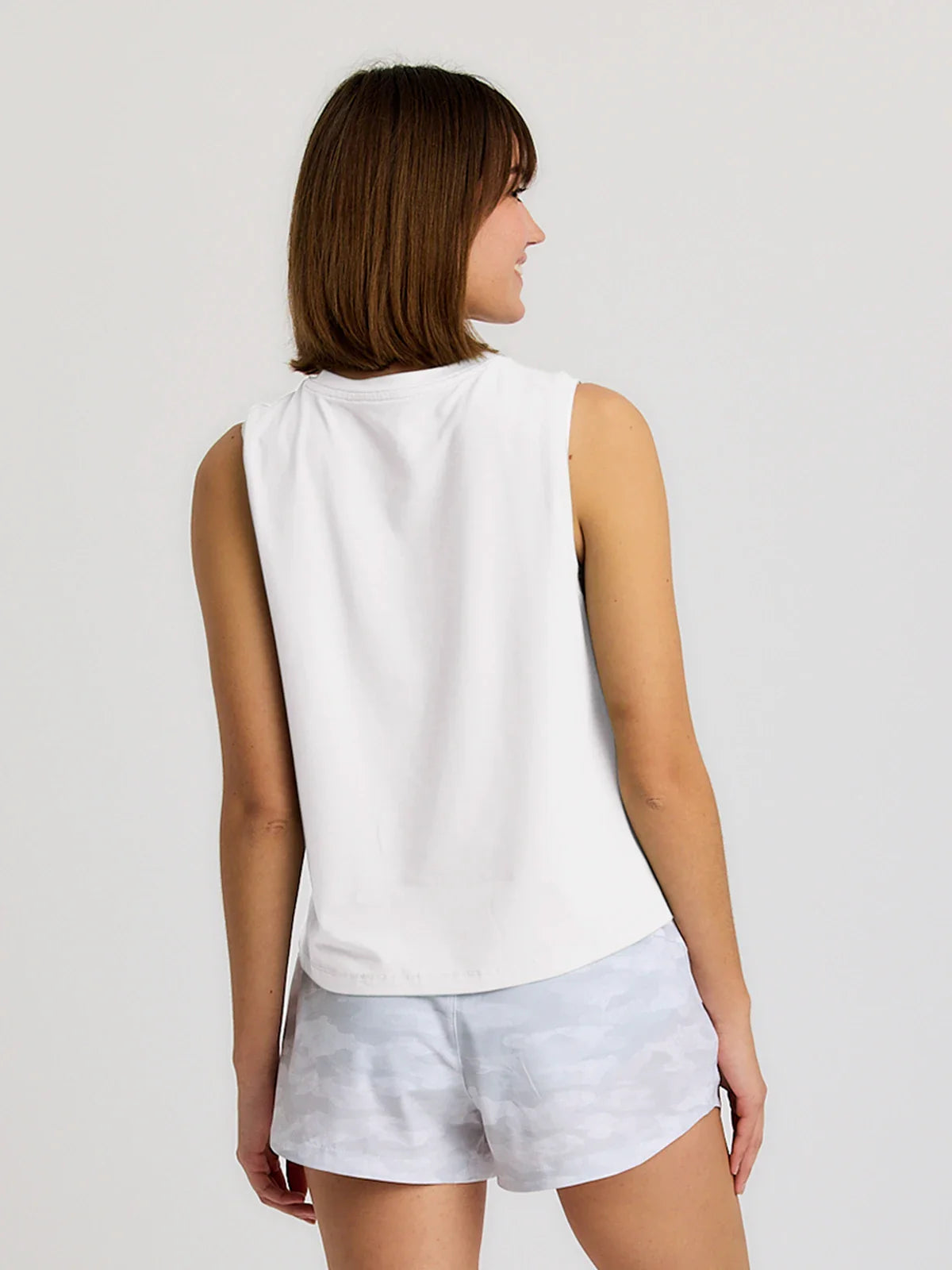 Women's Bamboo Current Tank - Bright White