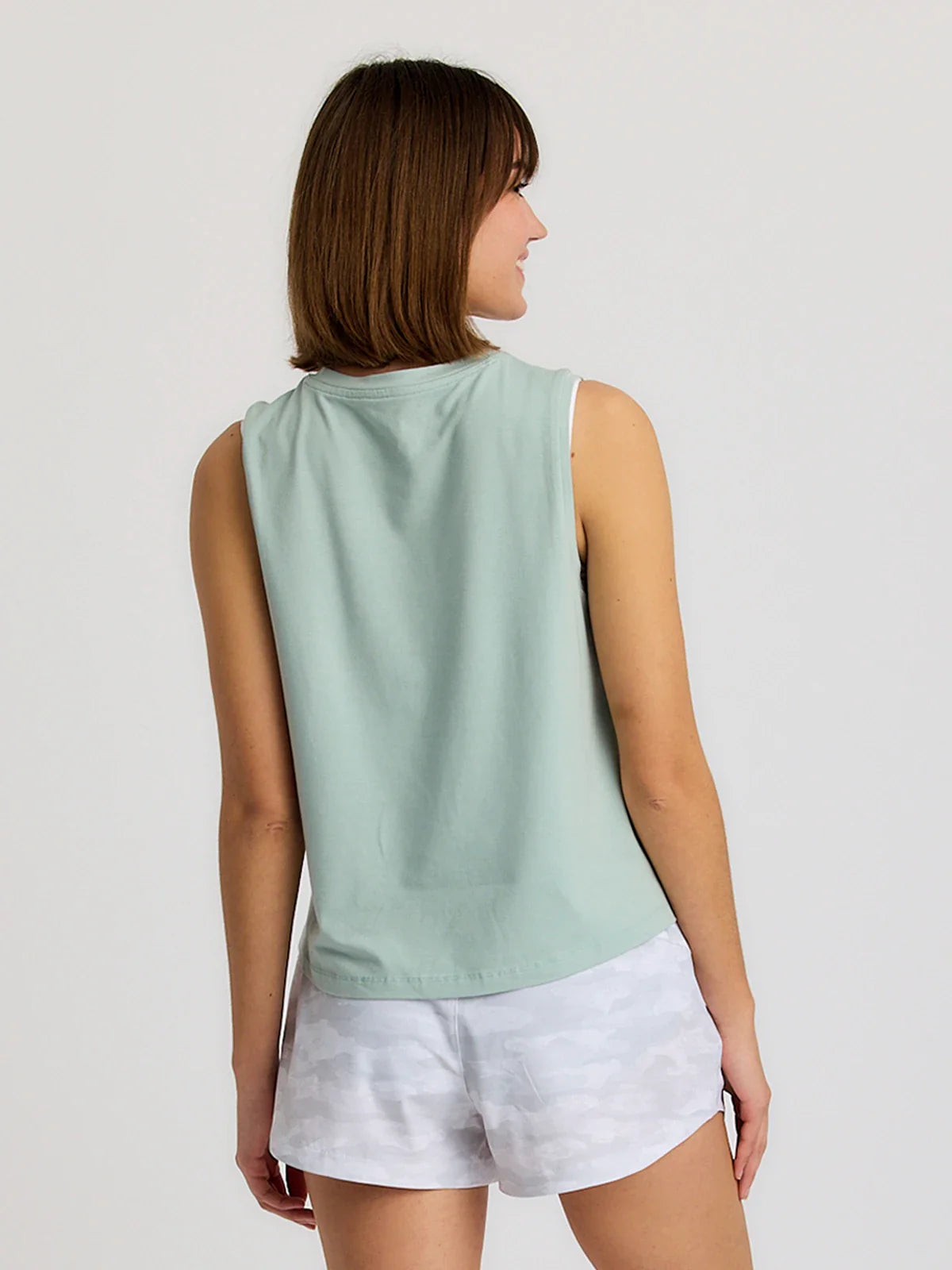 Women's Bamboo Current Tank - Ocean Mist