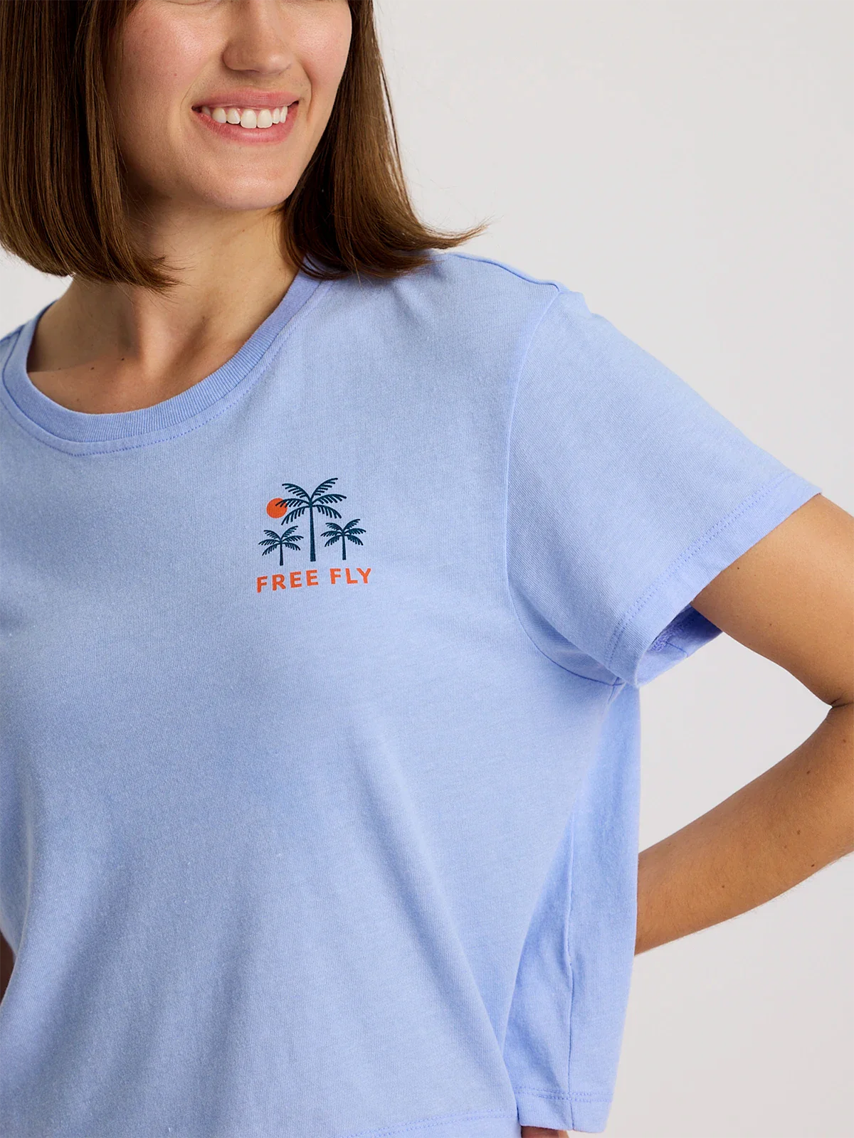 Women's Beach Access Tee - Heather Lavender