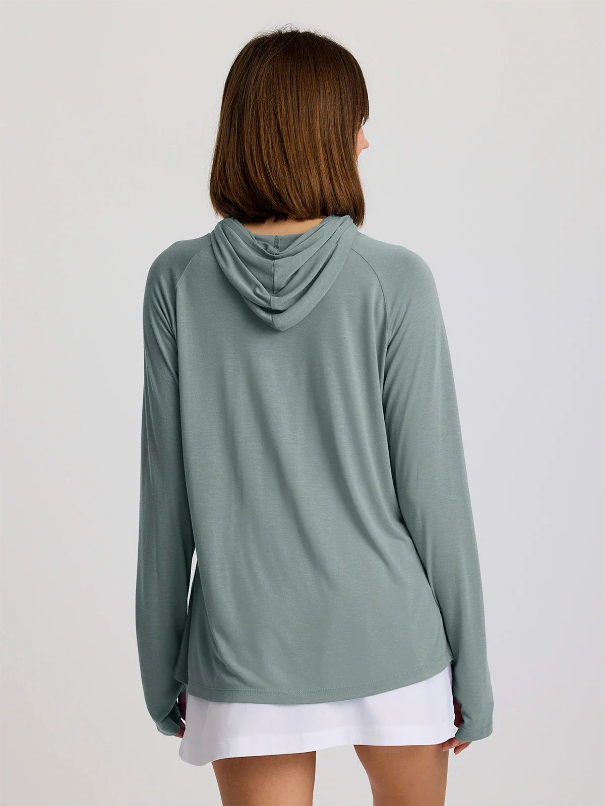 Women's Bamboo Lightweight Hoodie II - Slate