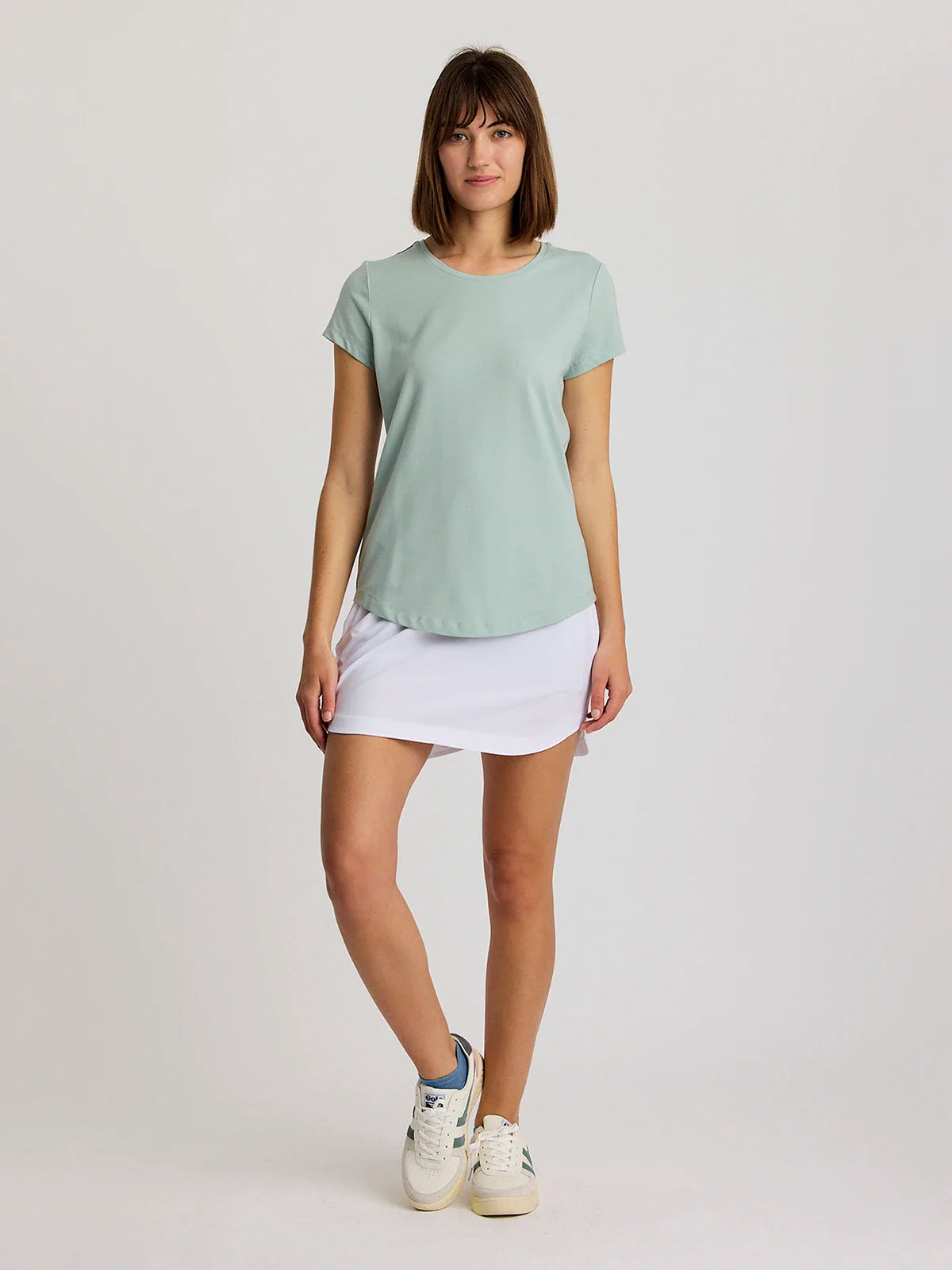 Women's Bamboo Current Tee - Ocean Mist