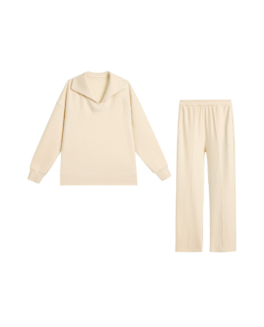 Aimer Pullover Long-sleeved Pajama Set