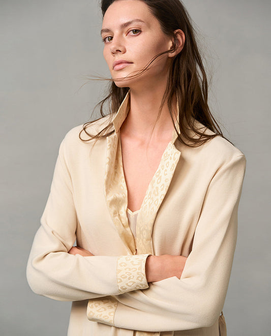 Aimer Skin-Friendly Long-sleeved Robe