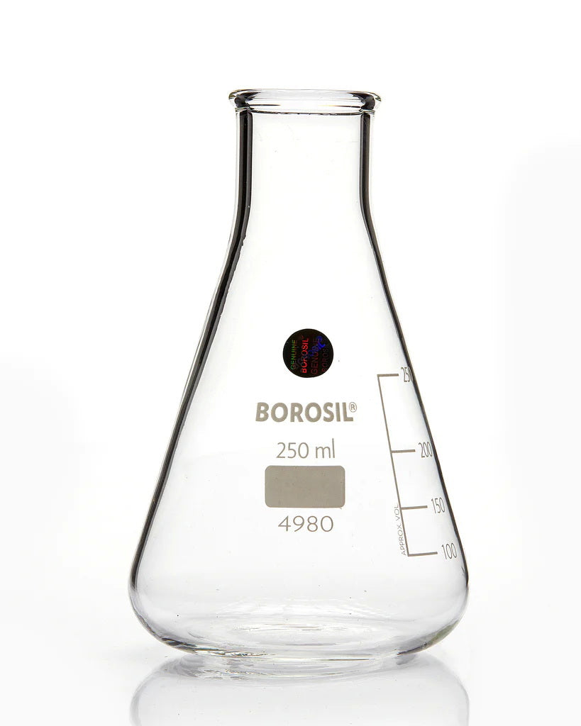 Conical Flask Glass Borosil