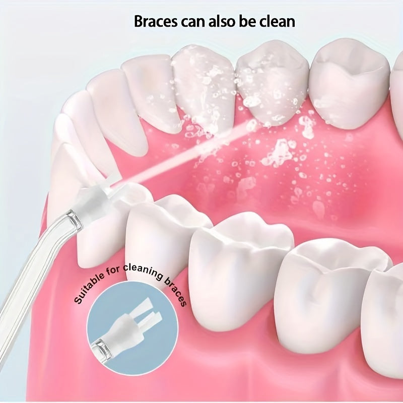 Portable Dental Teeth Cleaner, Rechargeable Water Flosser TJR7M8L