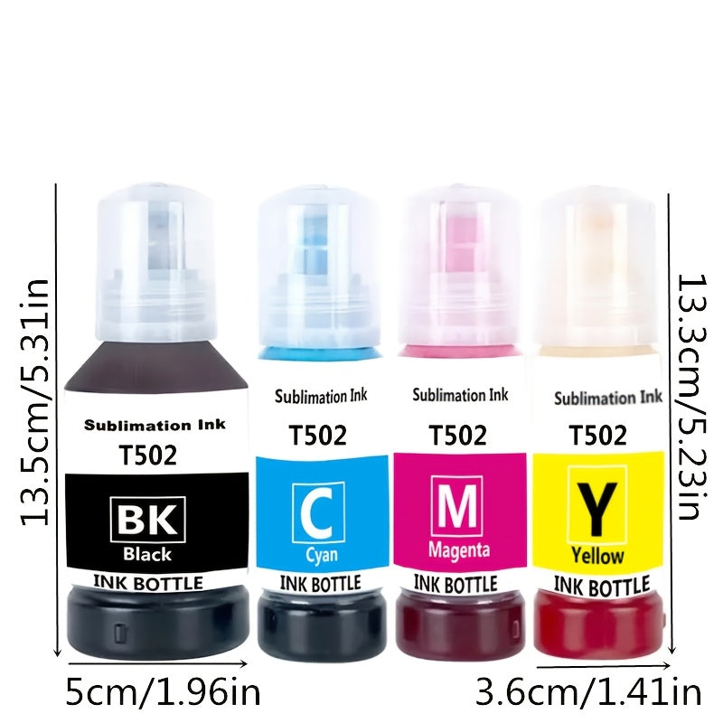 EcoTank Epson Sublimation Ink Set Black  Color Recycled-WL4S
