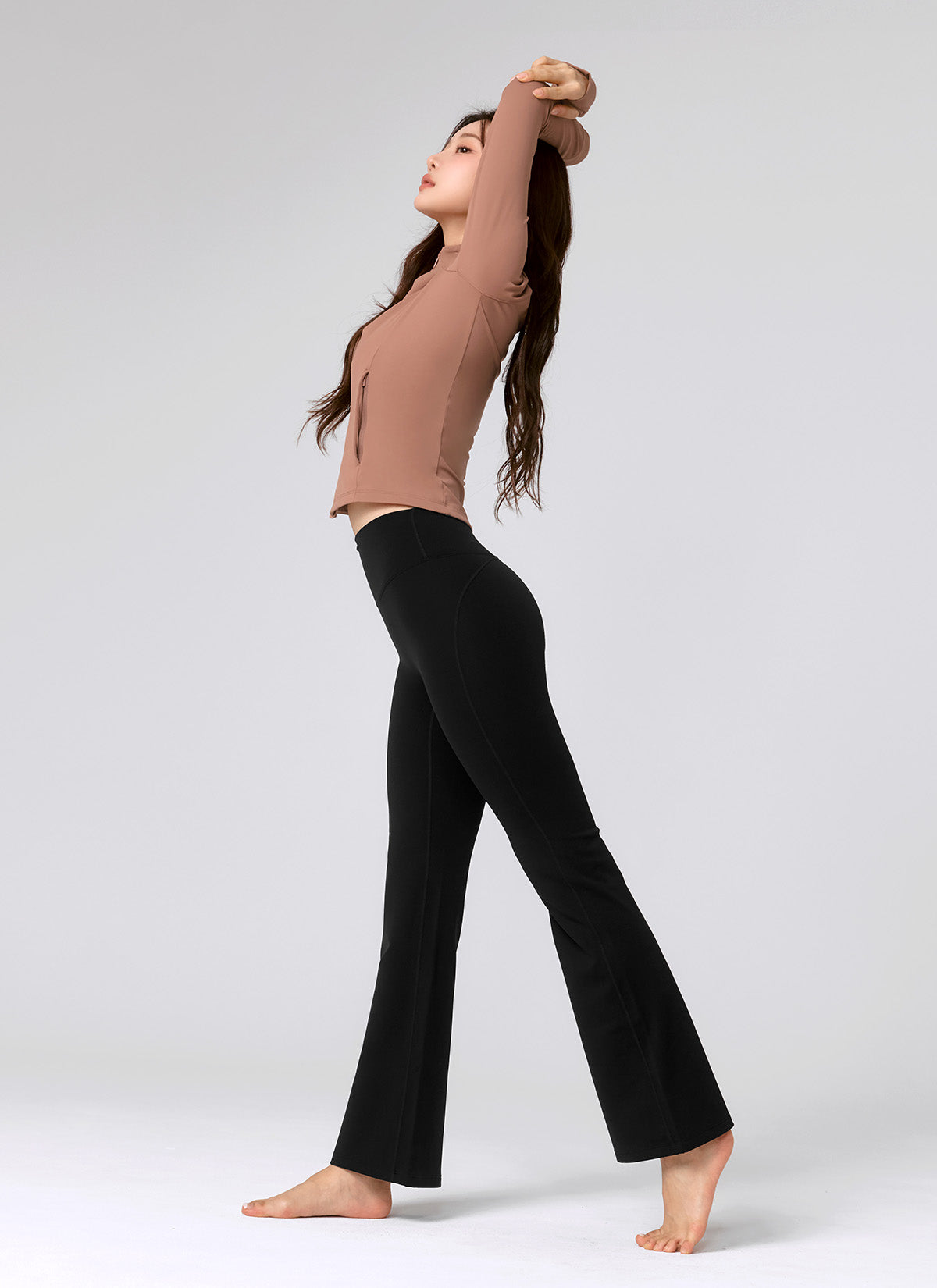 Black Label Signature Power Rise Fleece Bootcut Pants