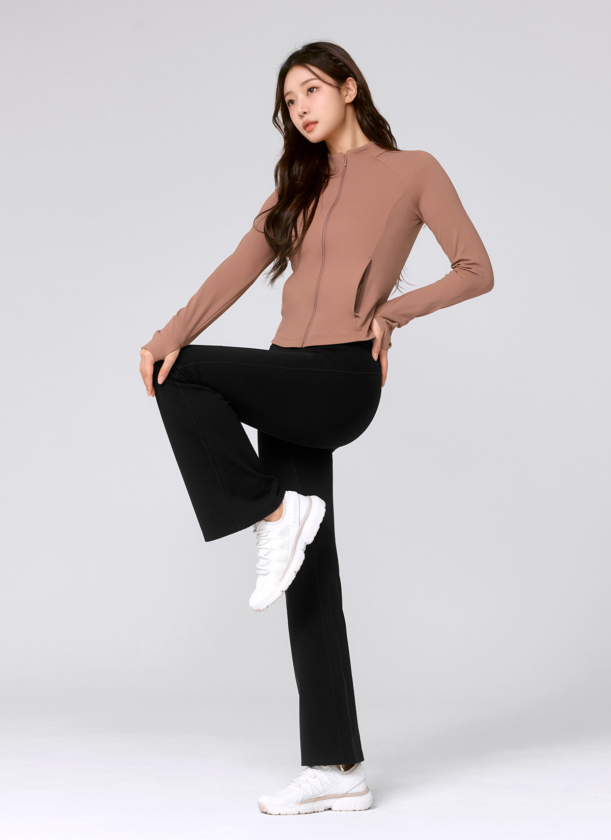 Black Label Signature Power Rise Fleece Bootcut Pants