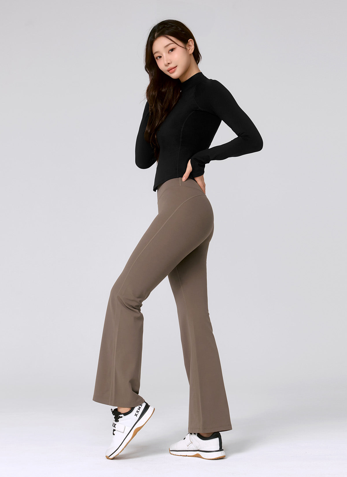 Black Label Signature Power Rise Fleece Bootcut Pants