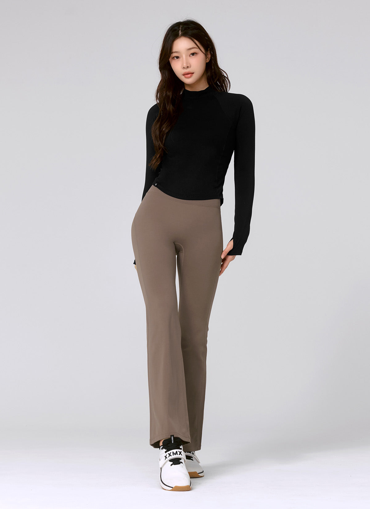 Black Label Signature Power Rise Fleece Bootcut Pants