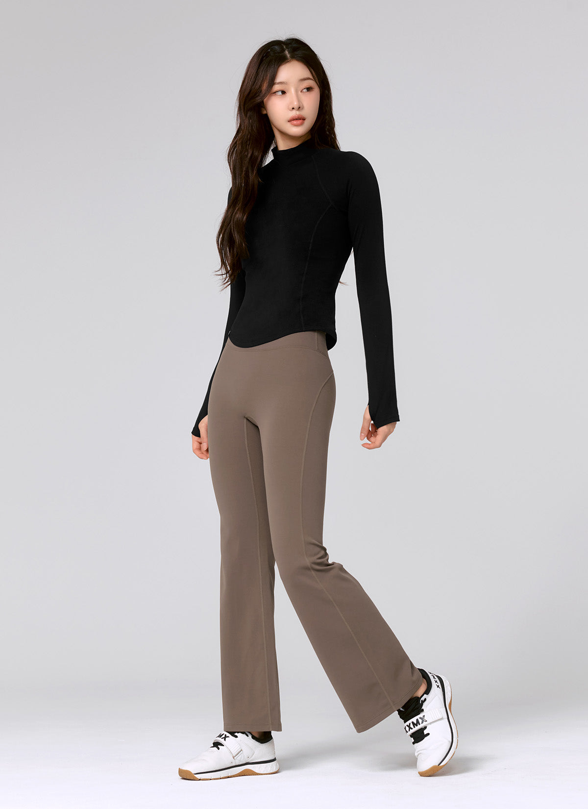 Black Label Signature Power Rise Fleece Bootcut Pants