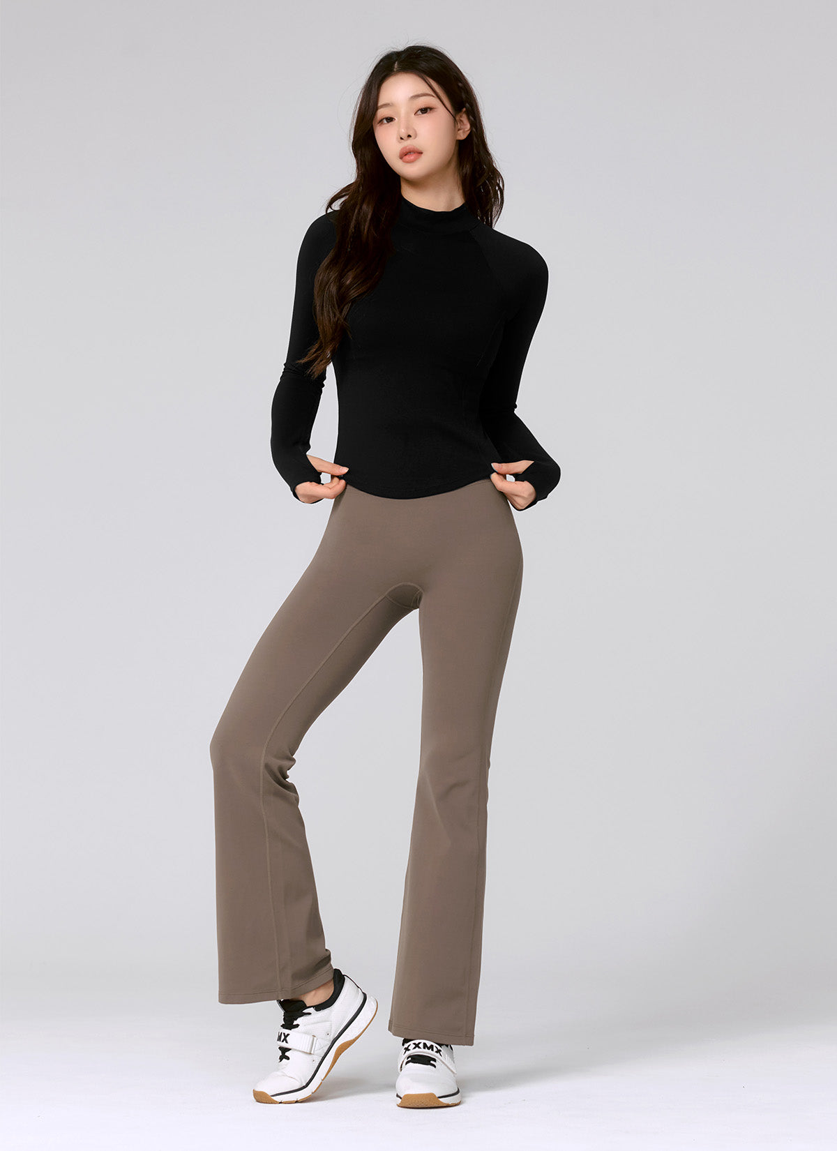 Black Label Signature Power Rise Fleece Bootcut Pants