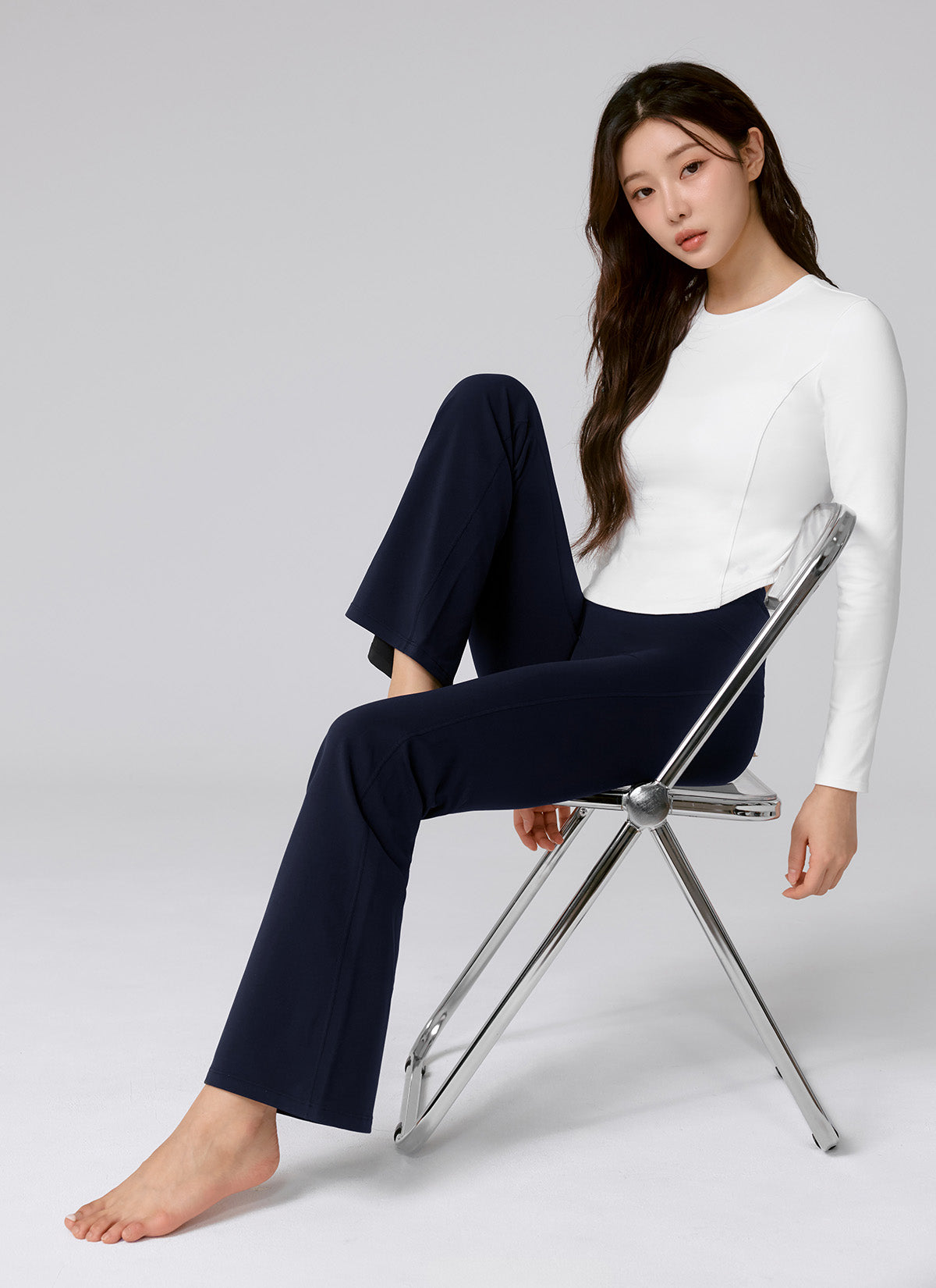 Black Label Signature Power Rise Fleece Bootcut Pants