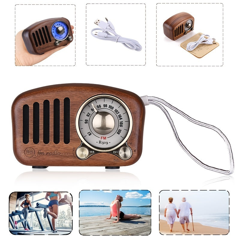 Walnut Radio R919- HMT17WR