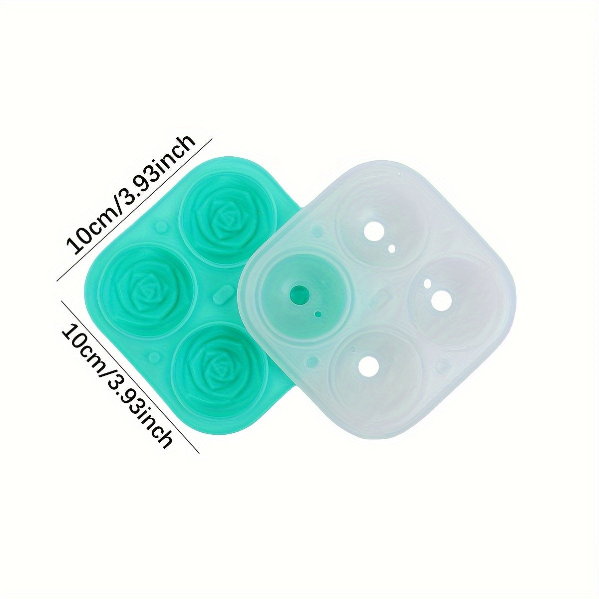 Rose Ice Cube Mold Tray-GZ93